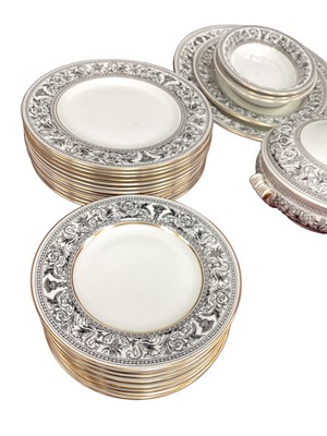Lot 1185 - Wedgwood Florentine W4312 dinner service - 76 pieces