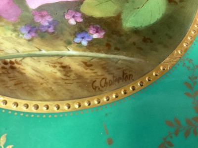 Lot 1207 - Collection of Spode handpainted dishes. (6)