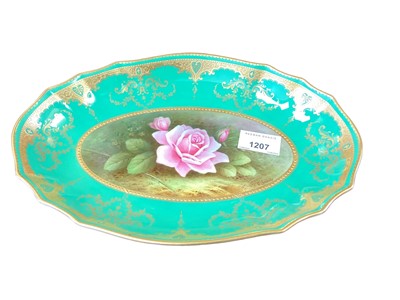 Lot 1207 - Collection of Spode handpainted dishes. (6)