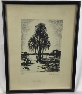 Lot 236 - Lily Schierenberg Converse (Russian/American 1892 - 1961) Set of Six Tree species Lithographs limited editions