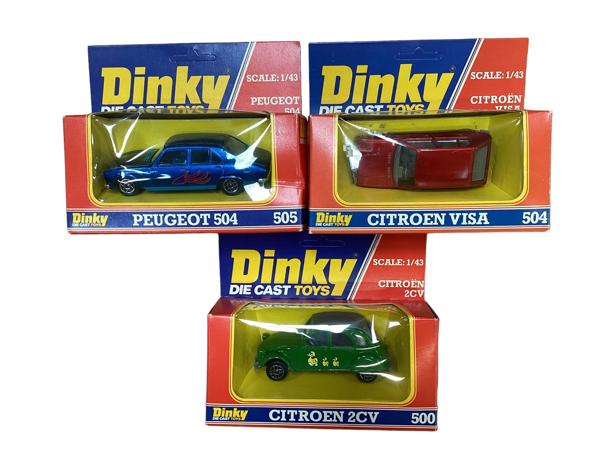 Lot 1989 - Dinky Citroen Dyane No. 149, Citroen Visa