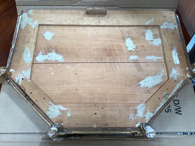 Lot 1589 - Fine late 18th century neoclassical Italian grand tour painted plaster table plateau