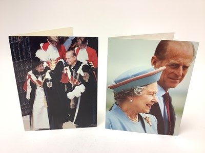 Lot 74 - H.M. Queen Elizabeth II and H.R.H. The Duke of Edinburgh two signed 1991, 1993 Christmas cards
