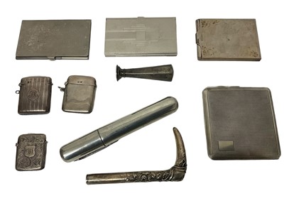 Lot 1643 - Collection of vertu items