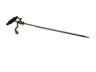 Lot 1616 - Antique barrel tap, with serpent spout
