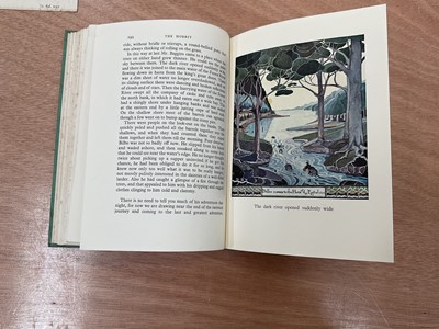 Lot 1700 - The Hobbit, J. R. Tolkien, First Edition 1937, Second Impression, with dust cover