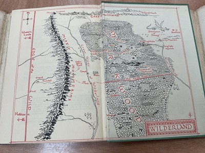 Lot 1700 - The Hobbit, J. R. Tolkien, First Edition 1937, Second Impression, with dust cover