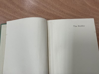 Lot 1700 - The Hobbit, J. R. Tolkien, First Edition 1937, Second Impression, with dust cover
