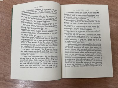 Lot 1700 - The Hobbit, J. R. Tolkien, First Edition 1937, Second Impression, with dust cover