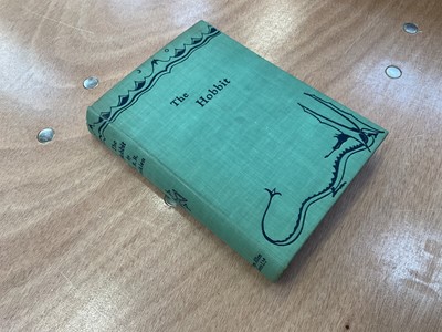 Lot 1700 - The Hobbit, J. R. Tolkien, First Edition 1937, Second Impression, with dust cover