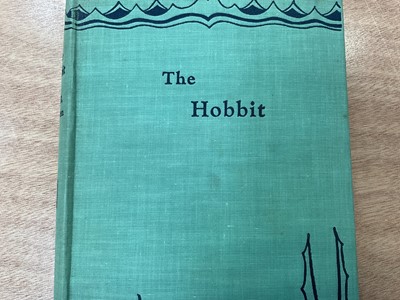 Lot 1700 - The Hobbit, J. R. Tolkien, First Edition 1937, Second Impression, with dust cover