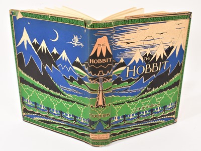 Lot 1700 - The Hobbit, J. R. Tolkien, First Edition 1937, Second Impression, with dust cover