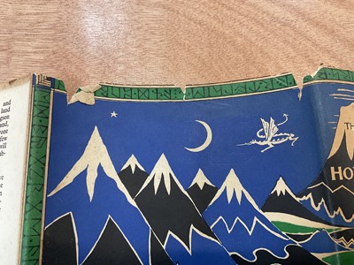 Lot 1700 - The Hobbit, J. R. Tolkien, First Edition 1937, Second Impression, with dust cover