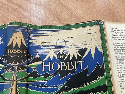 Lot 1700 - The Hobbit, J. R. Tolkien, First Edition 1937, Second Impression, with dust cover