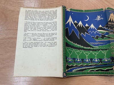 Lot 1700 - The Hobbit, J. R. Tolkien, First Edition 1937, Second Impression, with dust cover