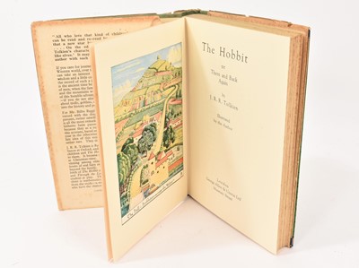 Lot 1700 - The Hobbit, J. R. Tolkien, First Edition 1937, Second Impression, with dust cover