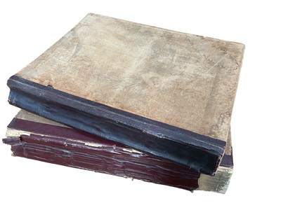 Lot 1611 - Two bound volumes of The Times newspaper, October 1st - December 31st 1907 and January 1st - March 31st 1911