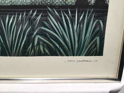 Lot 22 - David Gentleman (b.1930) lithograph - Horstead Mill, printed signature and date '66, in glazed frame