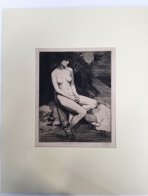 Lot 212 - William Lee Hankey (1869-1952) etchings, four works