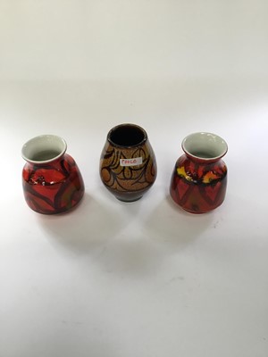 Lot 1113 - Group of Poole Pottery vases, dishes etc