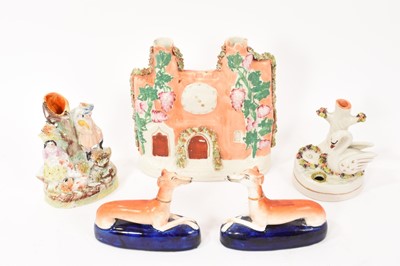 Lot 142 - Group of Staffordshire figures