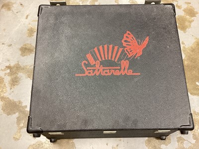 Lot 2214 - Saltarelle accordion, cased