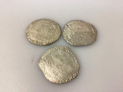 Lot 500 - G.B. - Charles I mixed silver hammered Shillings