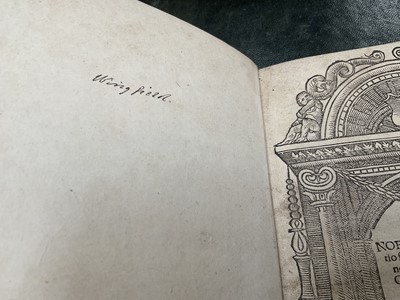 Lot 802 - Robert Wingfield: Disceptatio super dignitate et magnitudine Regnorum Britannici et Gallici hab...