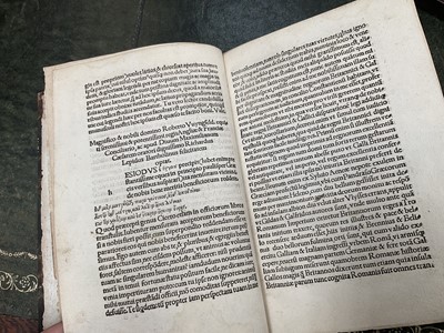 Lot 802 - Robert Wingfield: Disceptatio super dignitate et magnitudine Regnorum Britannici et Gallici hab...
