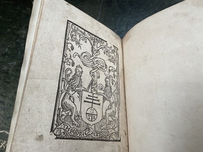 Lot 802 - Robert Wingfield: Disceptatio super dignitate et magnitudine Regnorum Britannici et Gallici hab...