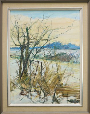 Lot 975 - Anthony Atkinson (1929-2014) oil on canvas - The Water Meadows, signed, 102cm x 76cm, framed