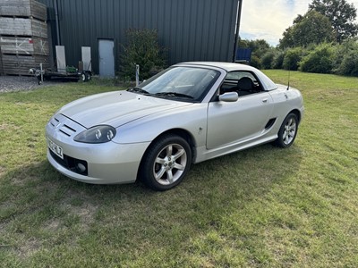 Lot 4 - 2002 MG TF 135, 1.8 petrol, 2 door convertible, reg. no. VN02 HLZ