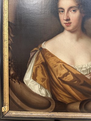 Lot 1127 - Mary Beale (1632-1697) oil on canvas - portrait of a lady, believed to be Lady Sadleir, signed and dated 1685