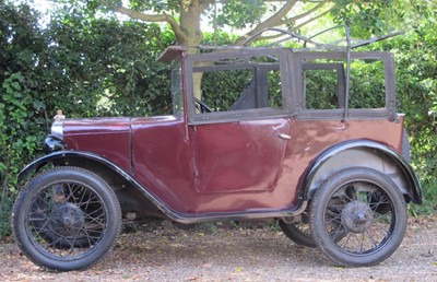 Lot 7 - 1928 Austin Seven Chummy, owned for 64 years