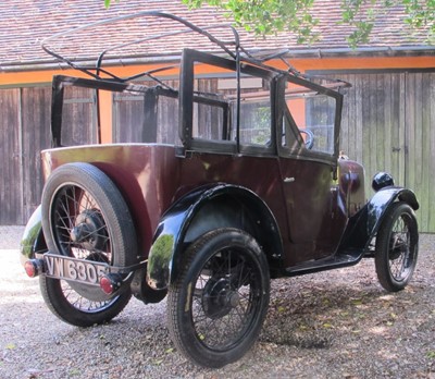 Lot 7 - 1928 Austin Seven Chummy, owned for 64 years