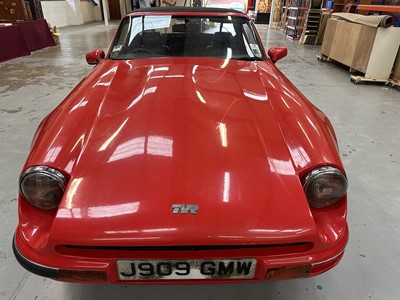 Lot 20 - 1991 TVR V8S, 3947cc V8, 2 door convertible, reg. no. J909 GMW