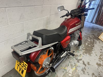 Lot 34 - 1999 Kawasaki GT550, Z550-G9, 553cc motorcycle, reg. no. T335 TVW