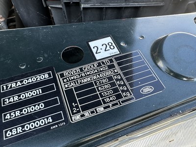 Lot 21 - Land Rover, Range Rover 2.5 DSE Automatic, reg. no. NM02 BXL
