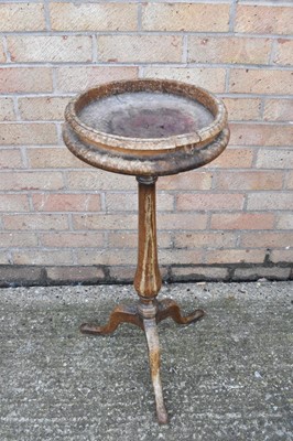 Lot 1300 - 18th century fruitwood jardinière stand