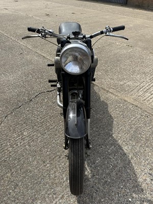 Lot 29 - 1965 Scott Flying Squirrel 596cc motorcycle reg. no. HYF 434C, finished in black.