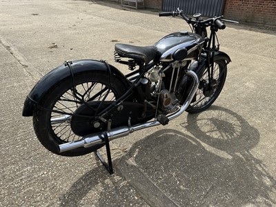 Lot 32 - 1932 Sunbeam 500cc motorcycle, possibly a model 8, reg. no. JB 1737