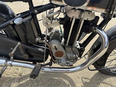 Lot 32 - 1932 Sunbeam 500cc motorcycle, possibly a model 8, reg. no. JB 1737