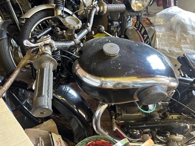 Lot 32 - 1932 Sunbeam 500cc motorcycle, possibly a model 8, reg. no. JB 1737