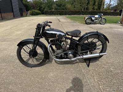 Lot 32 - 1932 Sunbeam 500cc motorcycle, possibly a model 8, reg. no. JB 1737