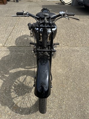Lot 32 - 1932 Sunbeam 500cc motorcycle, possibly a model 8, reg. no. JB 1737