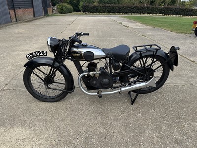 Lot 27 - 1937 Francis Barnett 150cc motorcycle, reg. no. DHA 625, finished in black