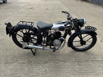 Lot 27 - 1937 Francis Barnett 150cc motorcycle, reg. no. DHA 625, finished in black