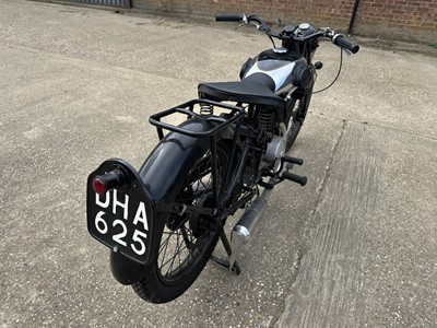 Lot 27 - 1937 Francis Barnett 150cc motorcycle, reg. no. DHA 625, finished in black