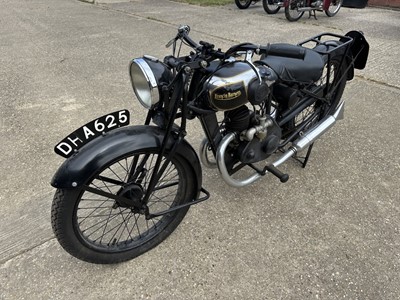 Lot 27 - 1937 Francis Barnett 150cc motorcycle, reg. no. DHA 625, finished in black