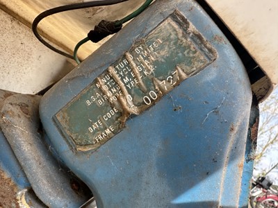 Lot 33 - 1971 BSA Ariel 3 49cc Moped / Scooter, reg. no. MNO 26J